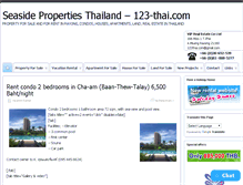Tablet Screenshot of 123-thai.com